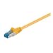 Produktbild MicroConnect 0.25 m Cat6 A  Networking Cables (RJ-45, RJ-45, Male/Male, CAT6 A, S/FTP (S-STP), Yellow)