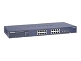 Netgear Prosafe Gs716tv2 - Switch - Managed - 16 X 10/100/1000 + 2X Shared SFP - Desktop Prosafe 16pt Gb Smart Switch Manufacturer Part Number Gs716t-200nas