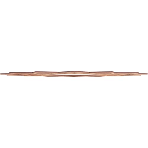 Image of Ekena Millwork 32 inchOD x 12 3 /8 inchID x 3 /8 inchT Eleanor Wood Fretwork Pierced Ceiling Medallion, Cherry