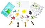 Made By Me Create Your Own Bead Pets, Makes 10 Bead Animal Keychains, Includes Over 400 Beads & Storage Case, Arts And Crafts Kit for Kids
