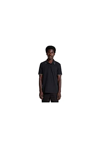 Camisa polo meia manga, Masculino, Hering, Preto, G