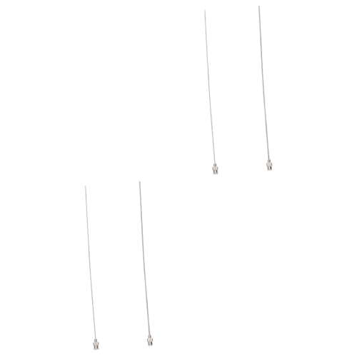 Unomor 2sets Strong Safe Stainless Needles Luer Lock Tip Dispensing Kit 2pcs*2