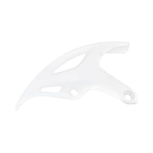 EMSea Protector de Plástico para Disco de Freno Trasero de Motocicleta Espaciado Entre Orificios de 72 Mm Compatible con Honda CR/CRF 125/250/450 RX 2002-2022 165 X 105 Mm