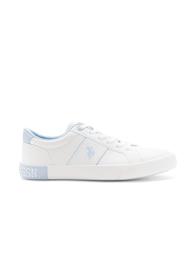 Image of U.S. Polo ASSN. Zesta 3.0 Beige Sneaker Shoes with Premium Upper