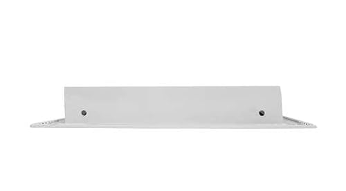 Buildmart - 16X10 Modern Ac Vent Cover - Decorative White Air Vent - Standard Linear Slot Diffuser - Register Grille For Ceiling, Walls & Floors - Texas Buildmart #TOP1