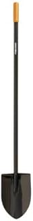 Fiskars Long Handled Shovel Steel Round Point