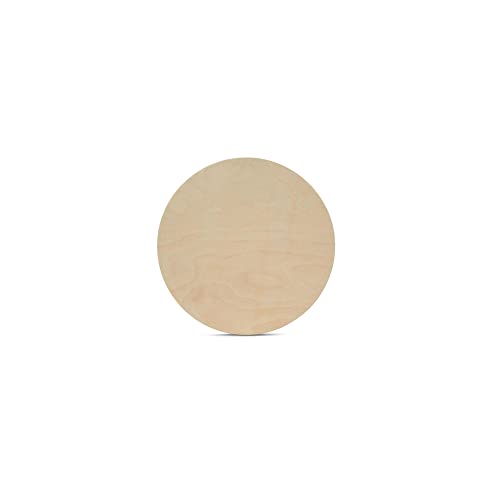 Wood Circle Disc 4