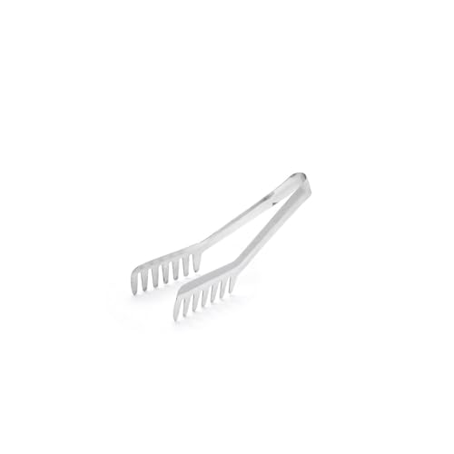 De Buyer - Pince à spaghetti en inox - 19,3 cm -, Argent