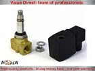 AceCrew Brass Solenoid Valve 3/8” inch NPT 220VAC, 240VAC Normally Closed - flow control valve for gas, fluid & air