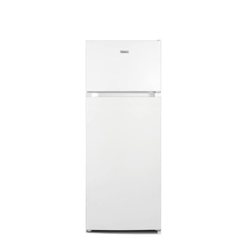 FrigeluX Réfrigérateur Double Porte Blanc RDP216BE 211L