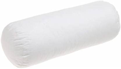 ROYAL TREND Microfiber Soft Bolster| White Color Decorative Luxury Pillow, Size- 16x32 inches