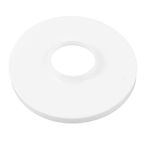 SHINEOFI Base per Ventilatore da Pavimento in Plastica Bianca, Compatibile e Facile da Mantenere, Foro Interno da 4 Cm, Design Moderno per Uso Domestico