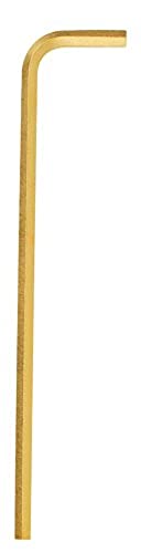 Bondhus 29147 .71mm Hex Tip Key L-Wrench with GoldGuard Finish (Pack of 50), 66mm