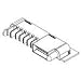 46437-3005, Conn Power PL 6Power/24Signal POS 5.5mm/2.54mm Press Fit RA Thru-Hole 84 Terminal 1 Port Extreme Ten60Power Tray (5 Items)