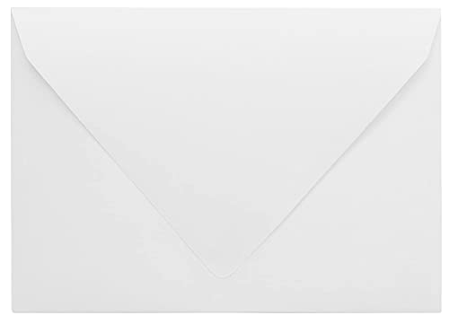 Enveloppes invitation A6 blanches Euro V-Flap pour partager vos plus beaux bonheurs