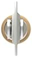 MR12120 Everhard Nylon Double-end Screen Roller, Concave/Convex