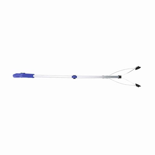 Recolector de basura para jardín con mango azul miniatura 6