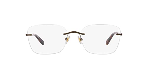 Image of Brooks Brothers Men's Bb1107t Titanium Rectangular Prescription Eyewear Frames