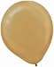 Gold Pearl 12" Latex Balloons, 10ct