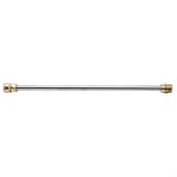 Hosrivae 40cm Steel Pressure Washer Lance With M22 Thread And 3/8 Quick Connect Powered Cleaning Equipment
