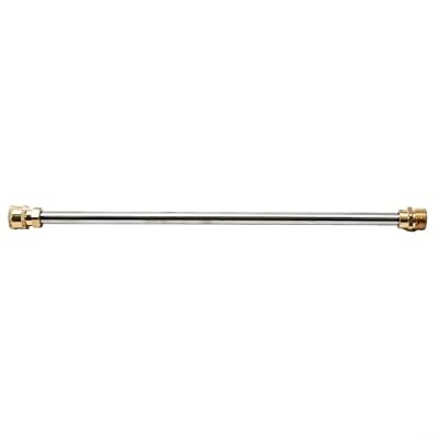 Hosrivae 40cm Steel Pressure Washer Lance With M22 Thread And 3/8 Quick Connect Powered Cleaning Equipment