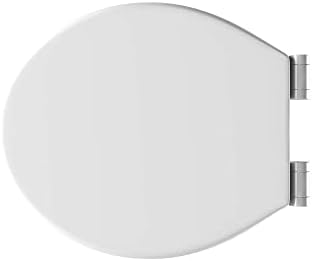 Duravit Universal Toilet Lid With Soft-Close Mechanism, Toilet Seat Quick Release For Easy Assembly Toilet Seat In Oval Shape Toilet Lid Made In The Eu Urea Duroplast Stainless Steel Hinges White