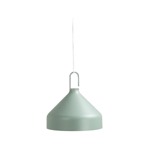 Zafferano, Amelie Sospensione, Lampadario a Sospensione Ricaricabile e Senza Fili con Controllo Touch, Adatta per Salotto ed Esterni, Dimmer, 2200-3000 K, Altezza 12 cm, Colore Verde Foglia