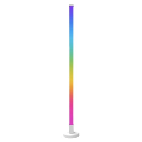 Lámpara de pie de esquina multicolor para personalizar tu iluminación 2
