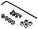 Hammond Manufacturing 1421N4AB50 N4 Screw KIT 8-32 X 1 (50)
