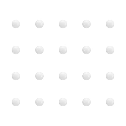 uxcell 200pcs POM Bearing Balls 1/8" 3.5mm Solid Plastic Bearing Ball