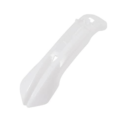 Garde-roue avant moto protégeant le carénage 2 temps 47cc 49cc blanc