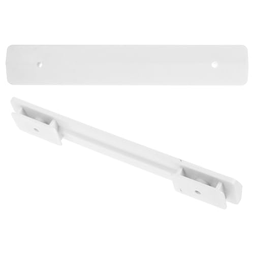 PRETYZOOM 2pcs Heavy Duty White Pegboard Hooks for Garage Wall Organizer Industrial Pegboard Accessories for Hanging Tools and Shelving Sturdy Hook Set for Workshop Storage