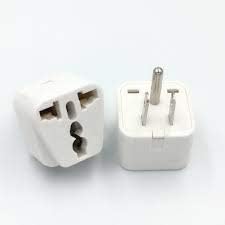 3 nos 10 amps USA America 3 pin Converter Worldwide Input Plug for Various appliances Universal Input Pack of 3