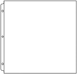 We R Memory Keepers Page Protectors Ring, 12 x 12 Inches - Pack of 10