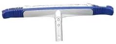 Rugged 20" Blue Pool Brush, Pool Cleaning Product, Heavy Duty Reinforced Pool Brush Head