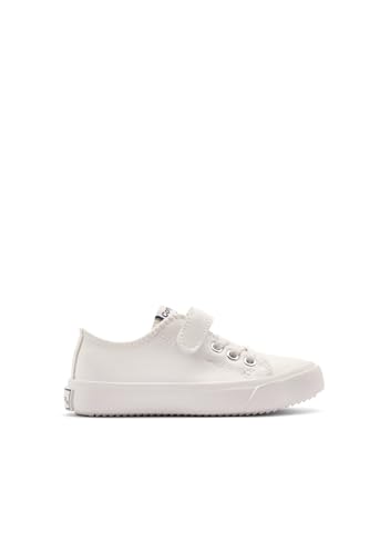 Conguitos - Sneakers Casual per Bambini, comode (White/Tailla 27)