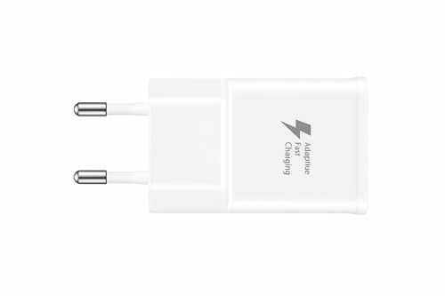 Caricabatterie 15W USB, Ricarica Rapida, Compatibile con Samsung e tutti i dispositivi con cavoin entrata USB, Bianco (bianco)