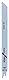 Bosch Professional 2 Stück Säbelsägeblatt S 1122 BF Flexible for Metal (für Metall, 225 x 19 x 0,9 mm, Zubehör Säbelsäge)