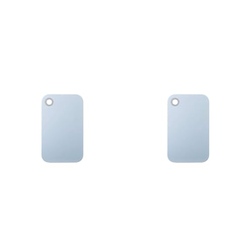 Mepal Frühstücksbrettchen, Melamin, Nordic Blau, 26 x 16 x 0.8 cm (Packung mit 2)