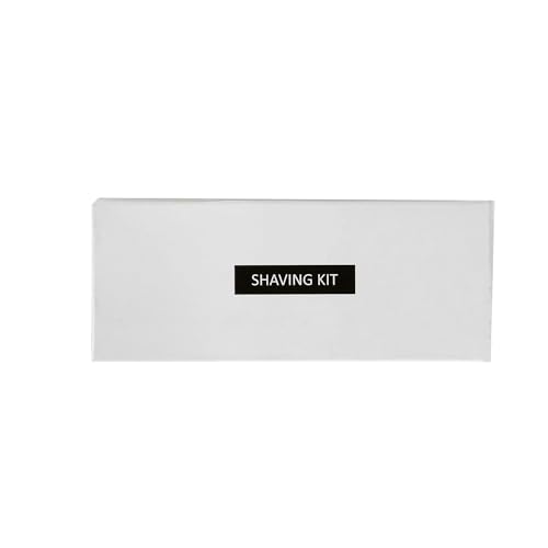 Image of (50 Sets) Shaving Kit in Bulk, Smooth Shave Disposable Razor and Cream(4g), Individually Wrapped Toiletries Amenities for Hotel Travel Shaving Set Travel Size Toiletries Camping and Travel