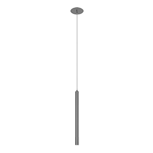 KMYX Lampe Suspendue À Tube Long De Style Moderne, Suspension À Hauteur Réglable, Adaptée Au Comptoir De Restaurant De Chambre À Coucher De Bar Cover