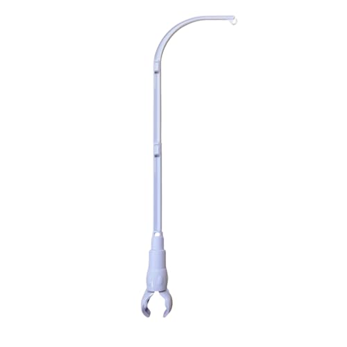 Image of Sweetfamily 32 inch Crib Mobile Arm Nursery Mobile Arm Baby Mobile Hanger,Extra Long Mobile Arm for Crib,The Claw Part can be Adjusted Width,DIY Toy Decoration