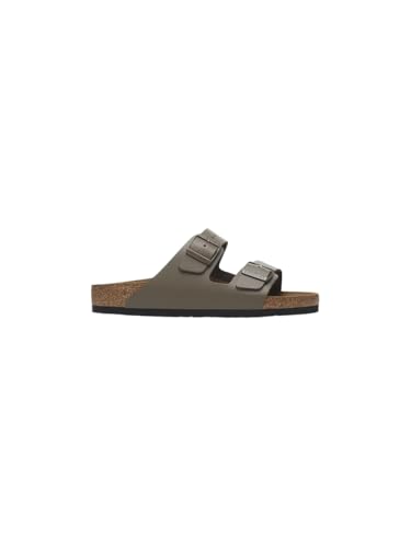 Birkenstock Arizona - Sandalo con DOPPIA Fascia E Chiusura con FIBBIE 38/Concrete Gray-N