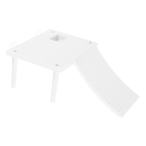 BESPORTBLE Turtle Tank Basking Platform Turtle Habitat Kit Decorative Dock Hideout Cave Enhancement