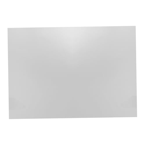 NOLITOY Espejo de Plástico Autoadhesivo para Manualidades Seguro para Lámina Flexible de PC Resistente para Decoración de Pared Espejos de Gimnasio y Experimentos DIY