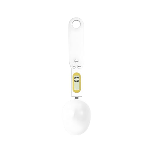 Báscula digital de cuchara | Vaso medidor electrónico - Cuchara de cocina digital - Para la cocina para cocinar y hornear para el hogar y el apartamento para mascotas como gatos perros para comida