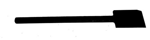 Ferro per sponderuola tipo semplice mm 26