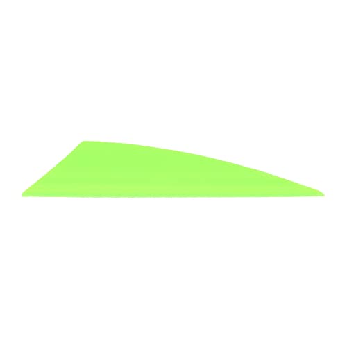 TAC Vanes 2.75 Driver Arrow Vanes | Archery Fletching for Compound & Crossbow | Durable Lightweight High Accuracy Green 36 Pack