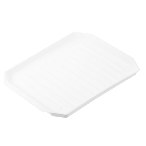 EXAOMBLE 電子レンジ対応ベーコン調理トレー 耐熱無臭素材 繰り返し使用可能 多機能蒸し器 スムーズ表面で簡単洗浄 家用キッチン向け