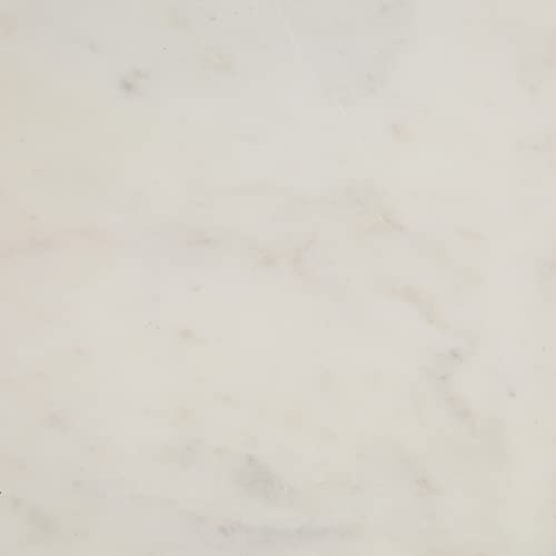 Mud Pie 41140011 Marble Lazy Susan White, 16" Dia #TOP6